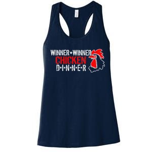 Winner Winner Chicken Dinner Women's Racerback Tank