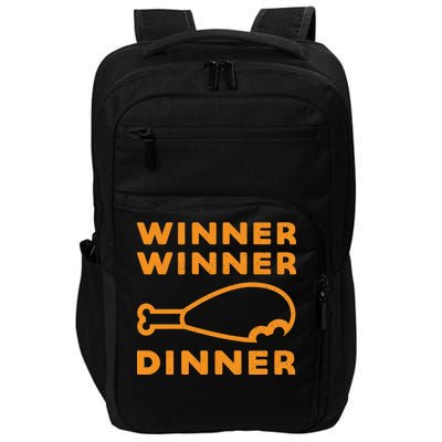 Winner Winner Chicken Dinner Funny Gaming Impact Tech Backpack