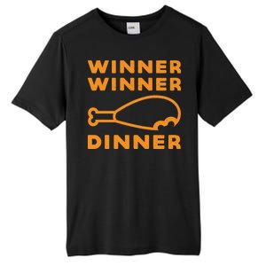 Winner Winner Chicken Dinner Funny Gaming Tall Fusion ChromaSoft Performance T-Shirt