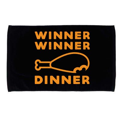 Winner Winner Chicken Dinner Funny Gaming Microfiber Hand Towel