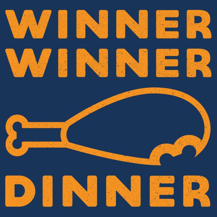 Winner Winner Chicken Dinner Funny Gaming USA-Made Doggie Bandana