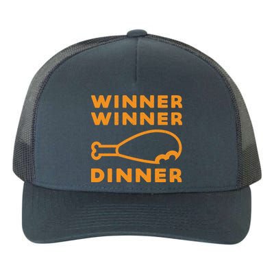 Winner Winner Chicken Dinner Funny Gaming Yupoong Adult 5-Panel Trucker Hat