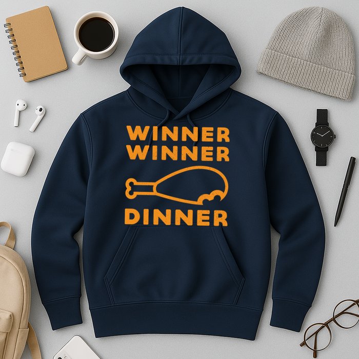 Winner Winner Chicken Dinner Funny Gaming Hoodie