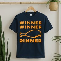 Winner Winner Chicken Dinner Funny Gaming T-Shirt