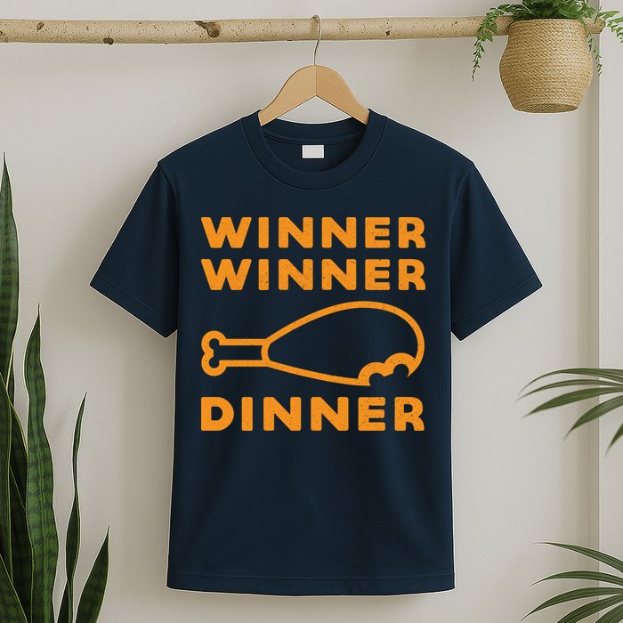 Winner Winner Chicken Dinner Funny Gaming T-Shirt
