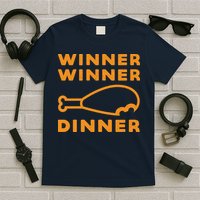 Winner Winner Chicken Dinner Funny Gaming T-Shirt