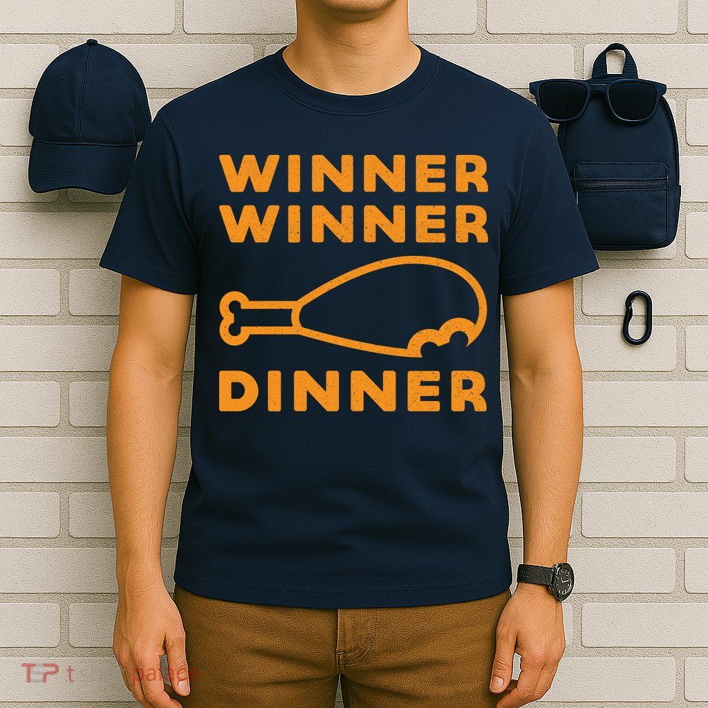 Winner Winner Chicken Dinner Funny Gaming T-Shirt