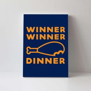 Winner Winner Chicken Dinner Funny Gaming Canvas