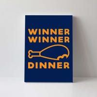 Winner Winner Chicken Dinner Funny Gaming Canvas