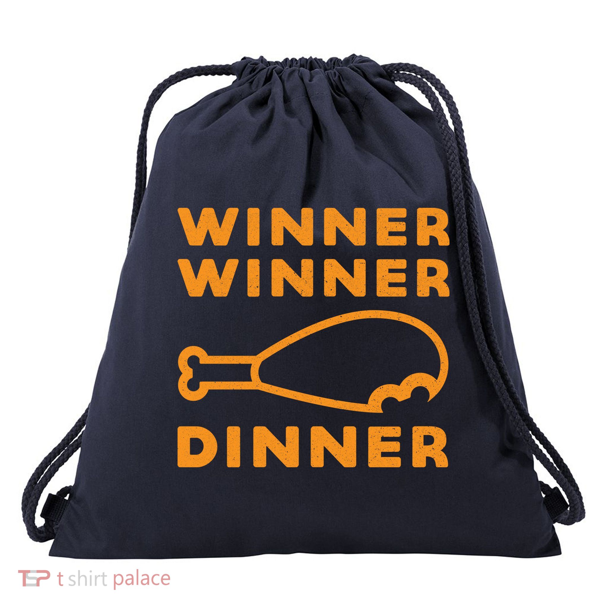 Winner Winner Chicken Dinner Funny Gaming Drawstring Bag