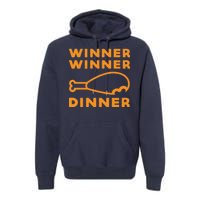 Winner Winner Chicken Dinner Funny Gaming Premium Hoodie