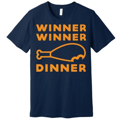 Winner Winner Chicken Dinner Funny Gaming Premium T-Shirt