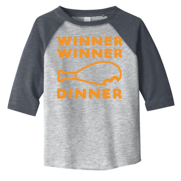 Winner Winner Chicken Dinner Funny Gaming Toddler Fine Jersey T-Shirt