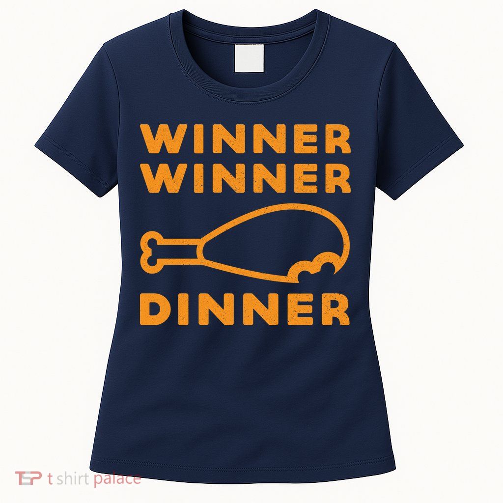 Winner Winner Chicken Dinner Funny Gaming Womens T-Shirt