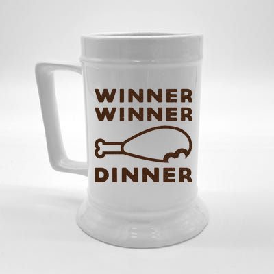 Winner Winner Chicken Dinner Funny Gaming Beer Stein