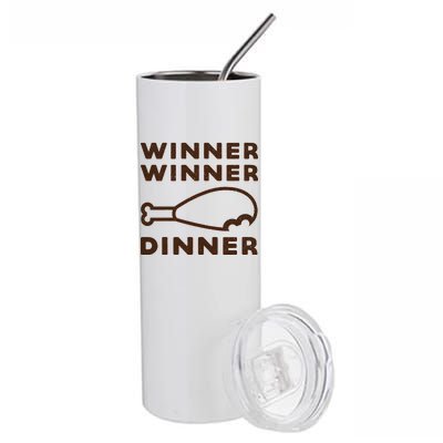 Winner Winner Chicken Dinner Funny Gaming Stainless Steel Tumbler