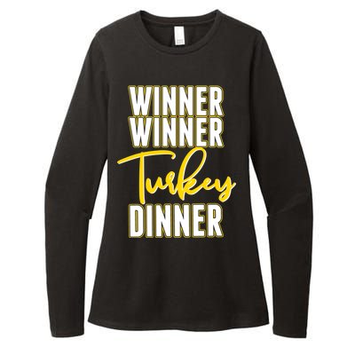 Winner Winner Turkey Dinner Womens CVC Long Sleeve Shirt