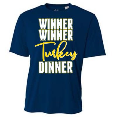 Winner Winner Turkey Dinner Cooling Performance Crew T-Shirt