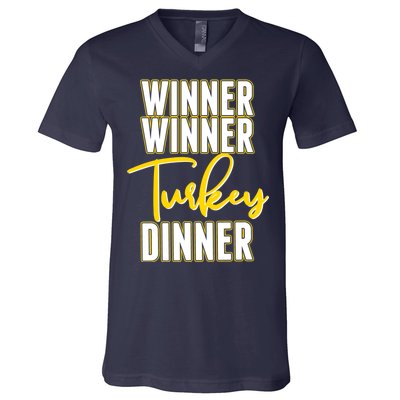 Winner Winner Turkey Dinner V-Neck T-Shirt