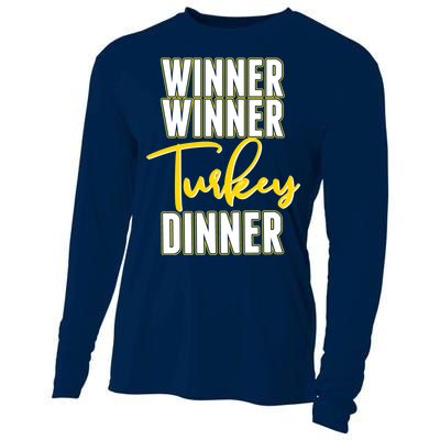 Winner Winner Turkey Dinner Cooling Performance Long Sleeve Crew