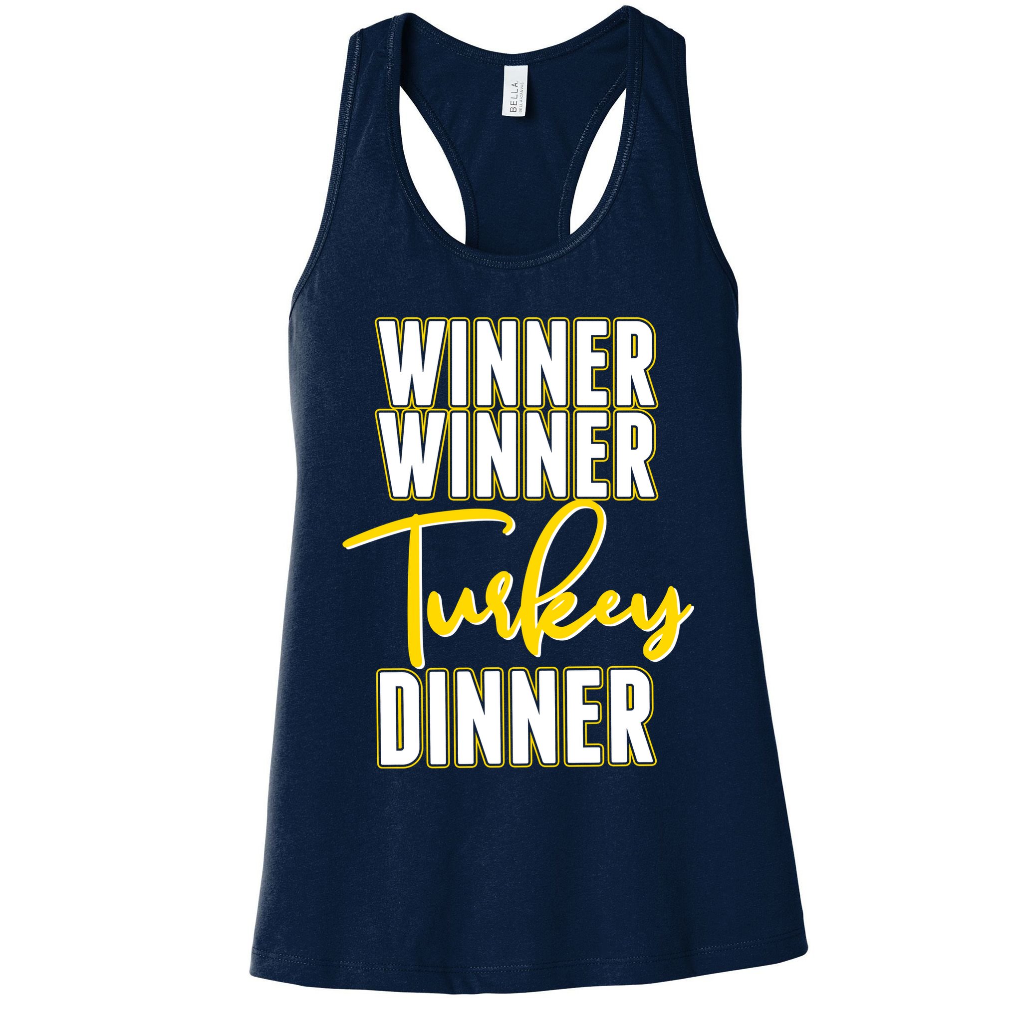 Winner Winner Turkey Dinner Womens Tank Top