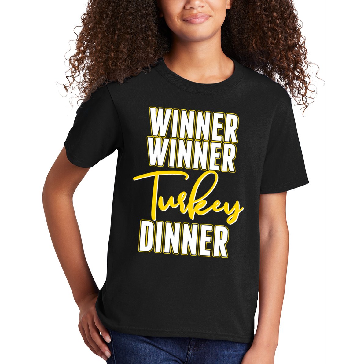 Winner Winner Turkey Dinner Kids T-Shirt
