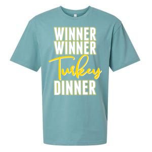 Winner Winner Turkey Dinner Sueded Cloud Jersey T-Shirt