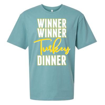 Winner Winner Turkey Dinner Sueded Cloud Jersey T-Shirt