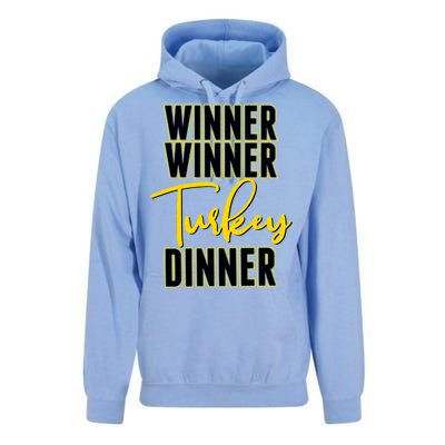 Winner Winner Turkey Dinner Unisex Surf Hoodie