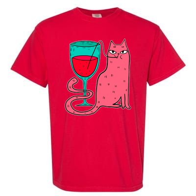 Wino Kitty Garment-Dyed Heavyweight T-Shirt