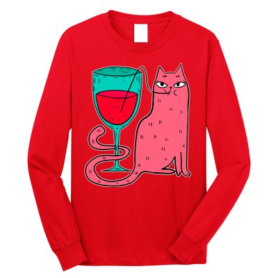 Wino Kitty Long Sleeve Shirt