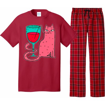 Wino Kitty Pajama Set