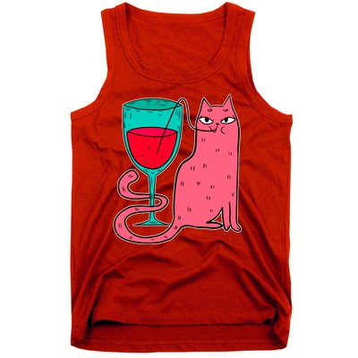 Wino Kitty Tank Top