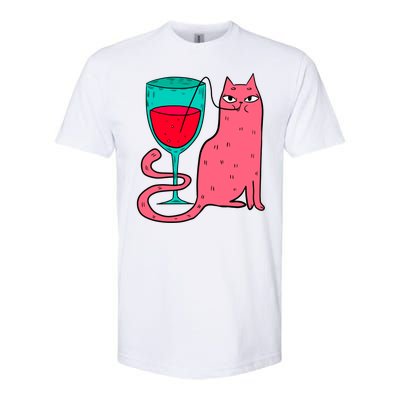 Wino Kitty Softstyle® CVC T-Shirt