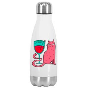 Wino Kitty Stainless Steel Insulated Water Bottle