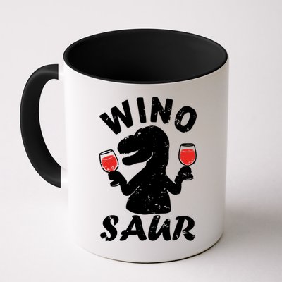 Wino Saur Funny Wine Mug