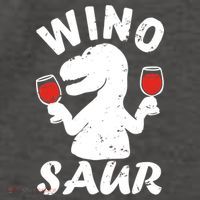 Wino Saur Funny Wine Vector Backpack