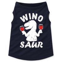 Wino Saur Funny Wine Doggie Tank