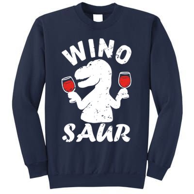 Wino Saur Funny Wine Sweatshirt