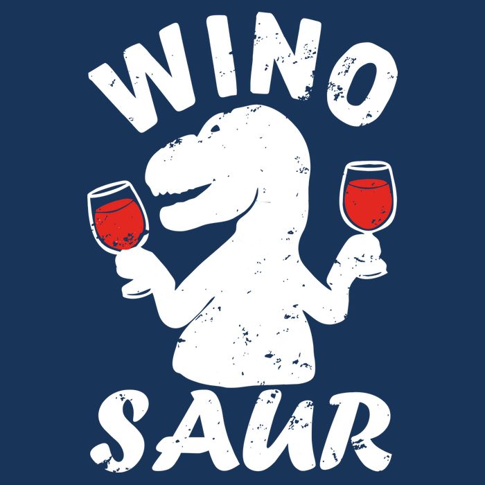 Wino Saur Funny Wine 16 in Basic Backpack