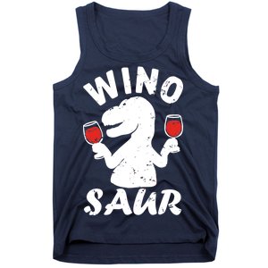 Wino Saur Funny Wine Tank Top