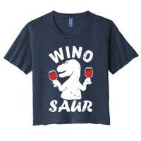 Wino Saur Funny Wine Crop Top