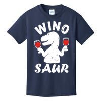 Wino Saur Funny Wine Kids T-Shirt
