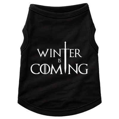 Winter Is Coming Doggie Tank