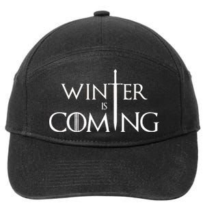 Winter Is Coming 7-Panel Snapback Hat