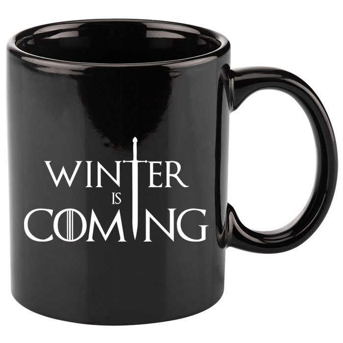 Winter Is Coming 11oz C Handle Ceramic Mug