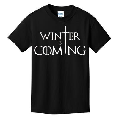 Winter Is Coming Kids T-Shirt