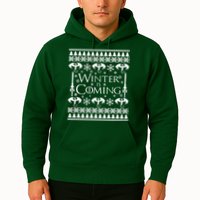 Winter is Coming Ugly Christmas Sweater Design Hoodie