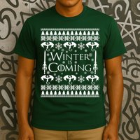 Winter is Coming Ugly Christmas Sweater Design T-Shirt