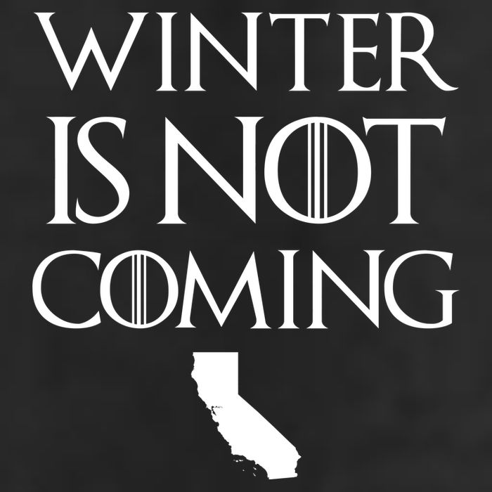 Winter Is Not Coming California Adult Drive Performance Visor